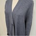Madeleine Ribbed Wool Cardigan Sweater Size XL