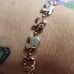 Karis Diamond Accent Elephant Bracelet in 18K RG w/extender