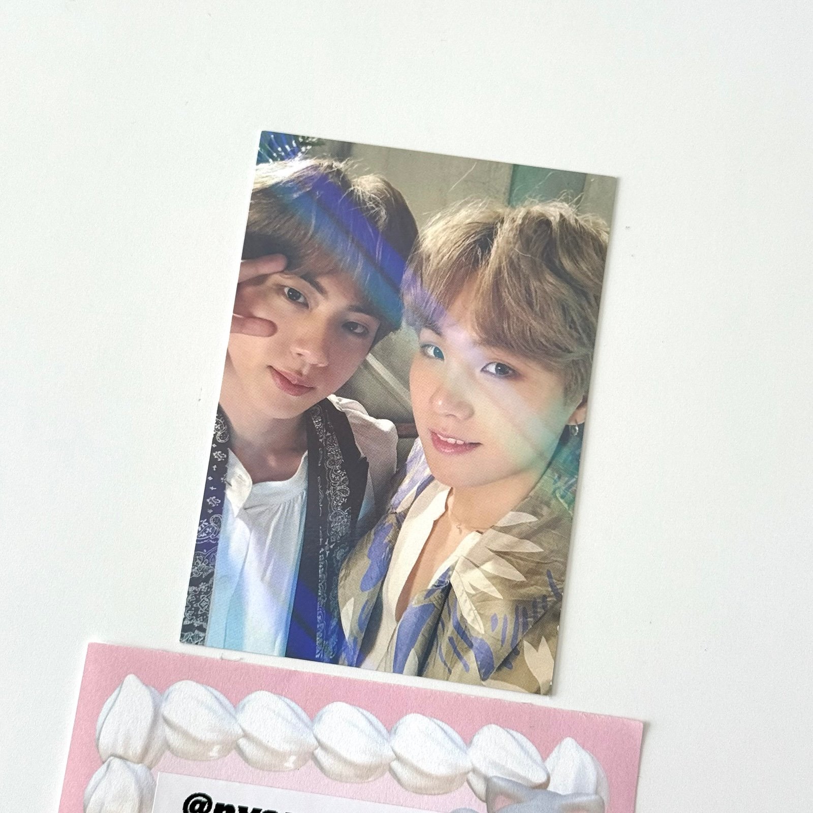 送料無料 通販 激安 JIN Holder Ticket Shop Magic Muster 5th BTS SUGA Photocard Unit タレントカード