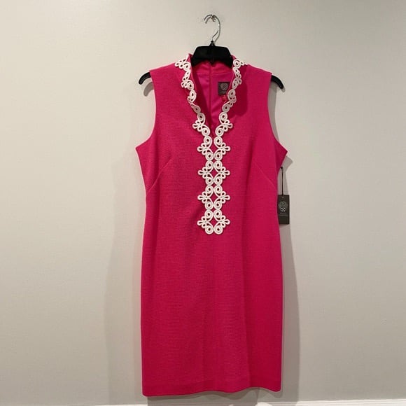 NWT | Vince Camuto Pink Sleeveless Dress