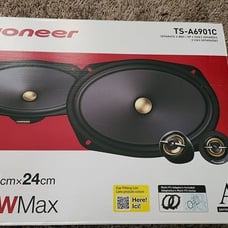 Pioneer TS-A6901C 6x9 Component Speaker System