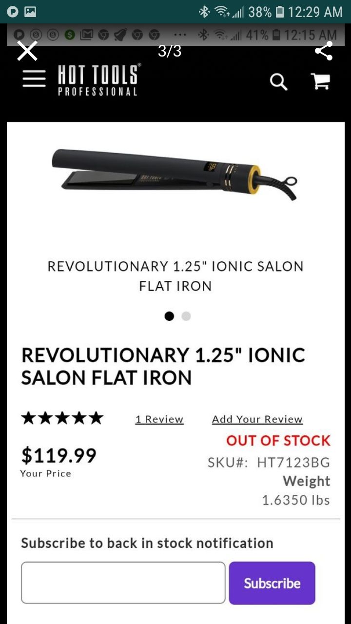 flat iron