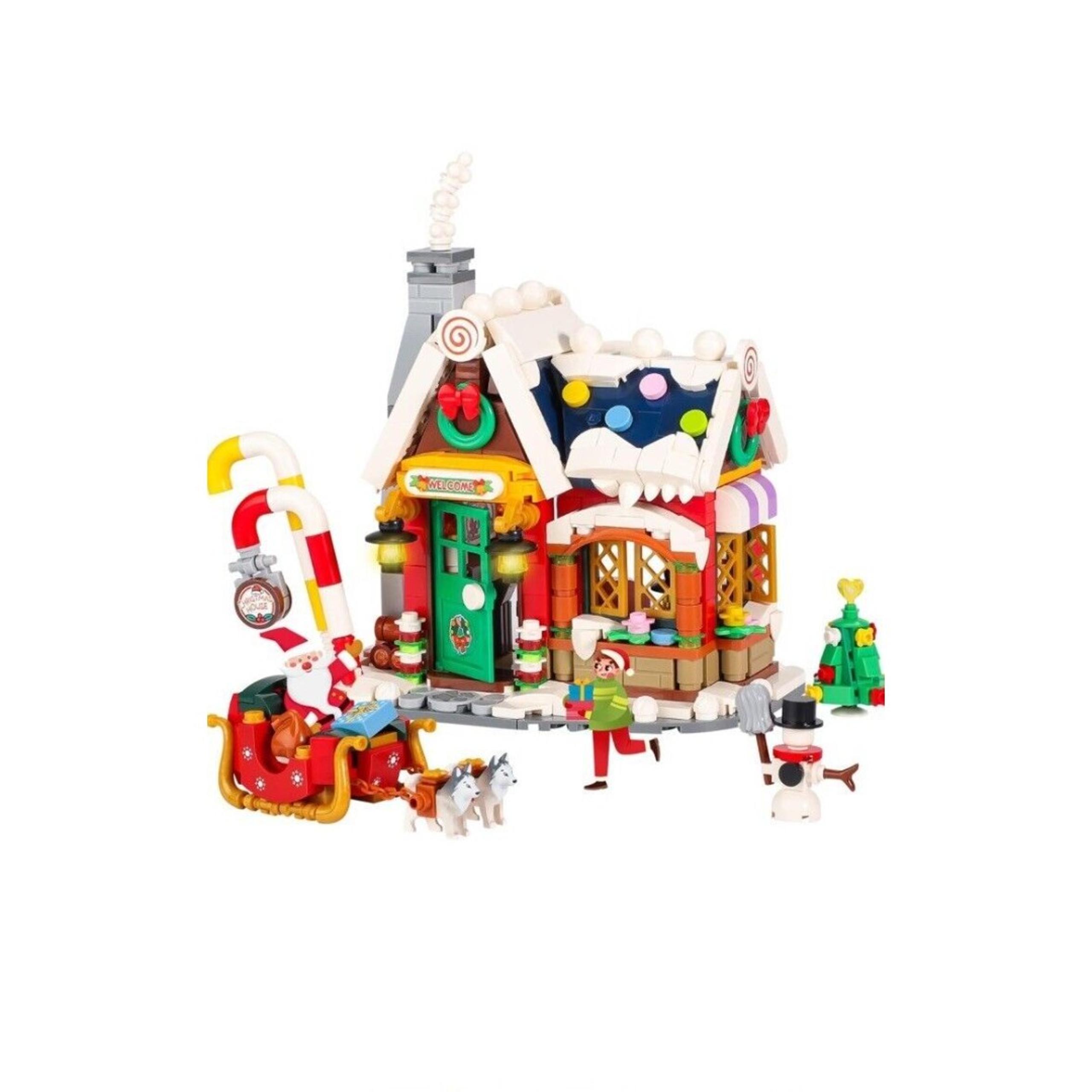 788pcs MINI BLOCKS CHRISTMAS HOUSE BUILDING SET NEW BUILDING BLOCKS