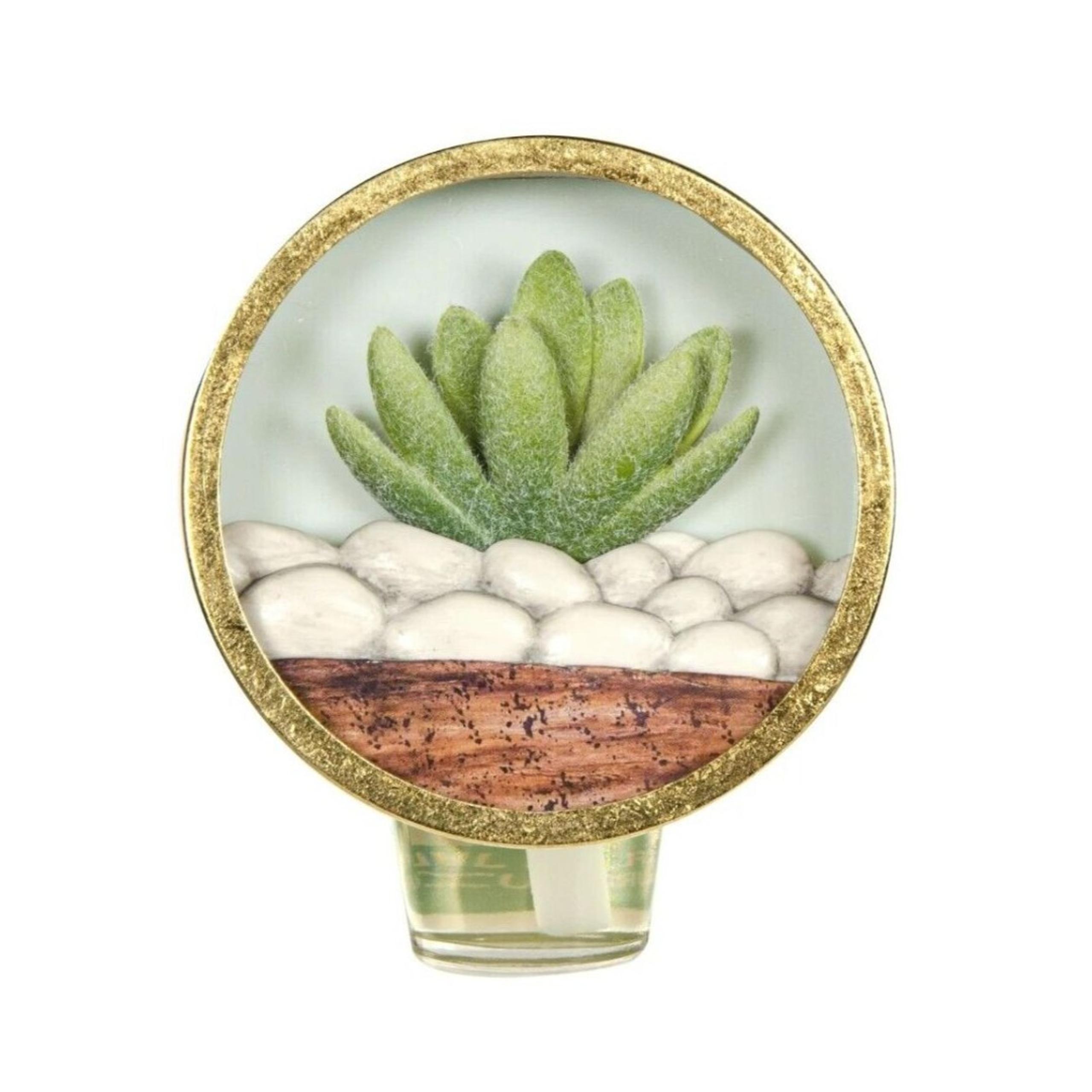 Better Homes & Gardens Succulent Oil Diffuser Green Cactus LED Light Fragrance