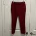 Milly Bordeaux (Red) Skinny Slouch Pant, Size 0 Retail 330