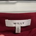 Milly Bordeaux (Red) Skinny Slouch Pant, Size 0 Retail 330