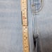 ABERCROMBIE & FITCH The Boyfriend Mid Rise Jeans Womens Sz 28/6R Blue Distressed