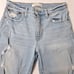 ABERCROMBIE & FITCH The Boyfriend Mid Rise Jeans Womens Sz 28/6R Blue Distressed