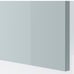 IKEA KALLARP 24x15 drawer front high gloss gray-turquoise