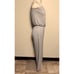 Aqua Heather Gray Strapless One-Piece Jumpsuit L