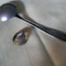 Silver spoon and ring vintage jewelry