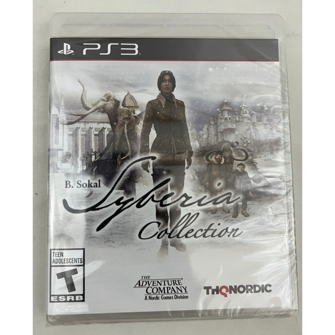 Syberia Collection PS3 Complete (PlayStation 3, 2015) Brand New Sealed