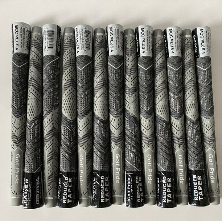 13X Golf Pride MCC PLUS 4 Golf Grip Size  Standard  (Grey)