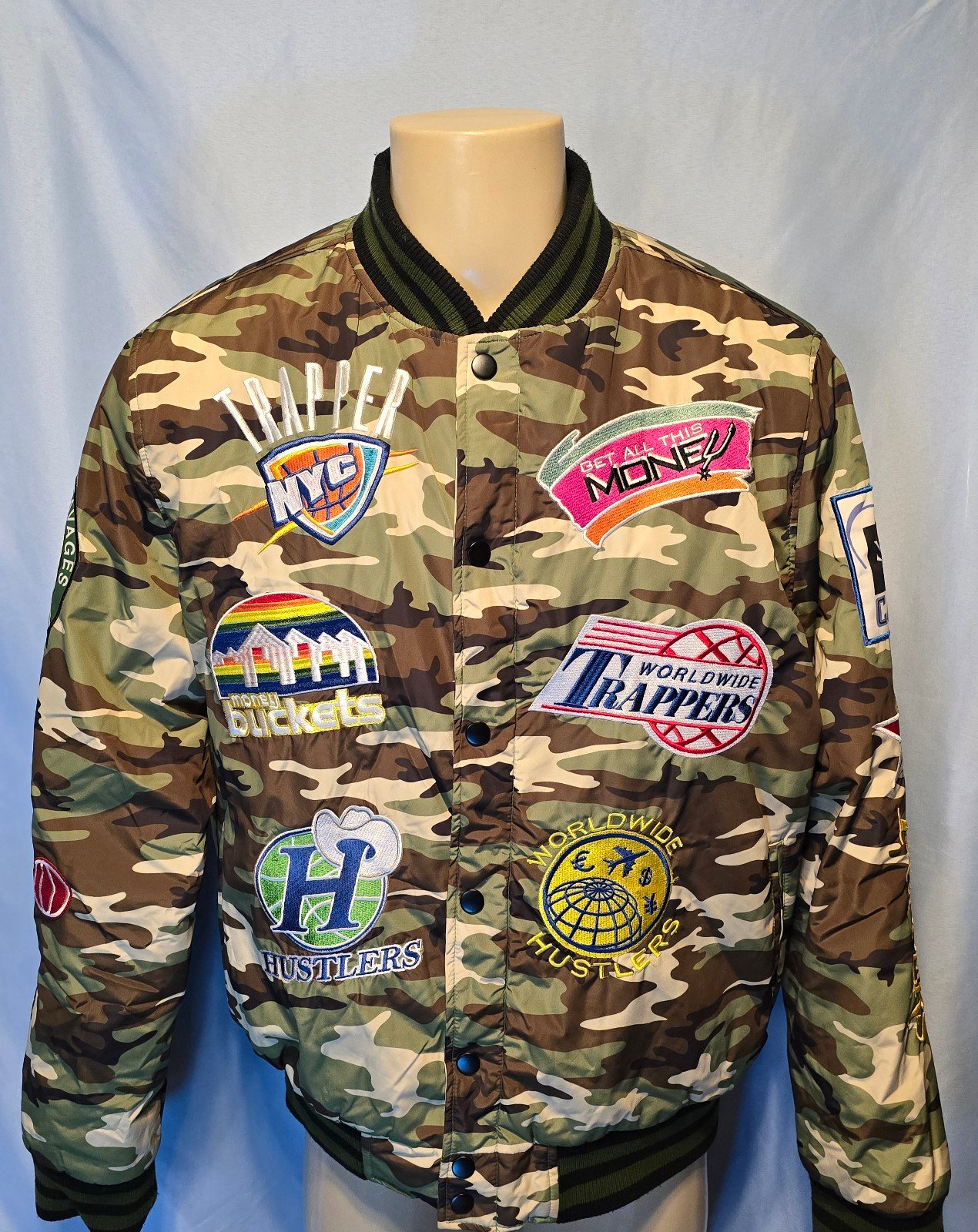 Hudson Camo Baller Puffer Jacket
