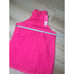 LILLY PULITZER KRISTINE PINK TANGO HALTER TOP BLOUSE BARBIE Women's XXS 138