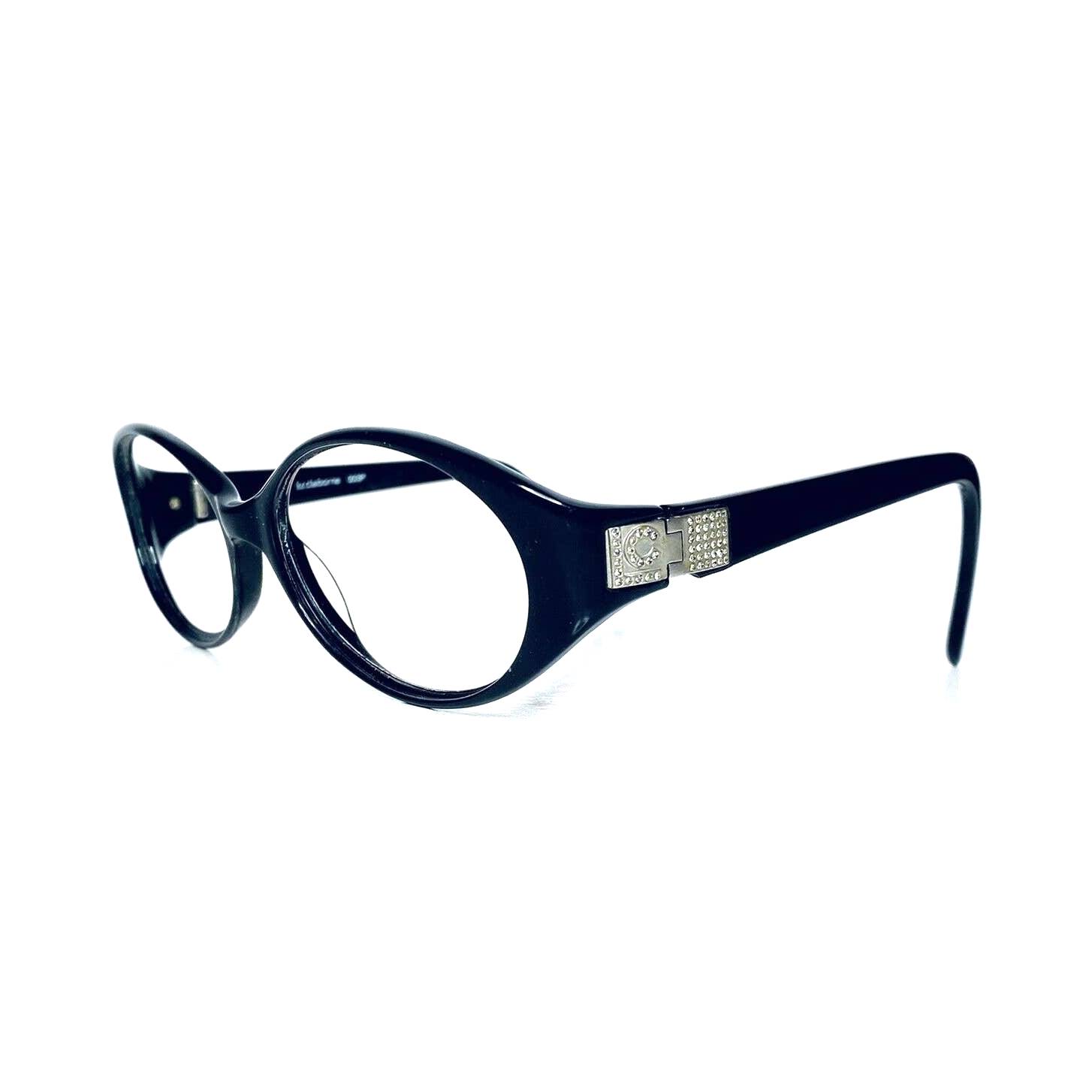 Liz Claiborne Black W Crystals Glasses