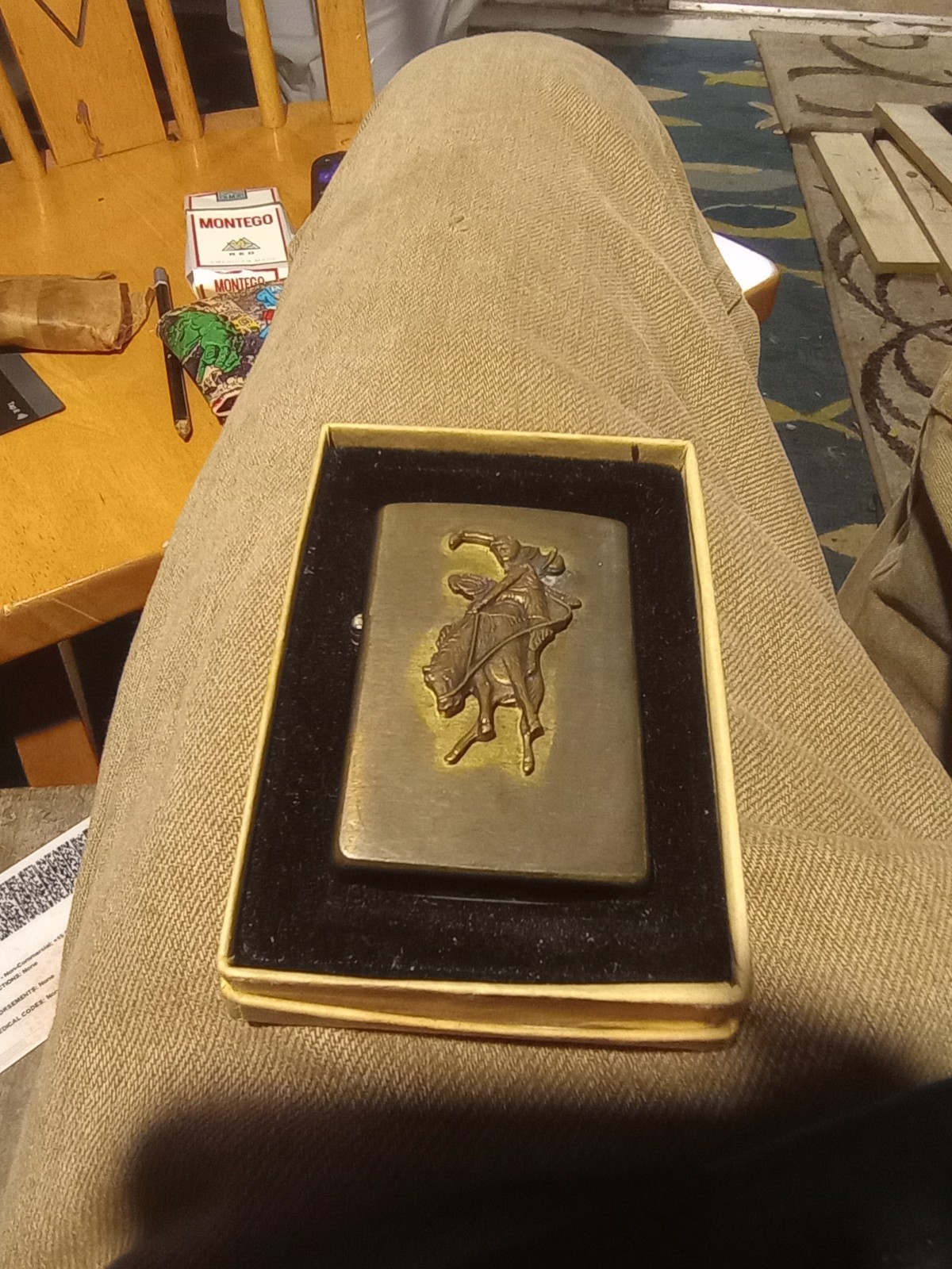 RARE MARLBORO ZIPPO SILVER PLATED! RARE