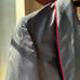 Rare Vintage 1950s XL State O Maine “The Big Duluth” Belted Moiré Smoking Jacket