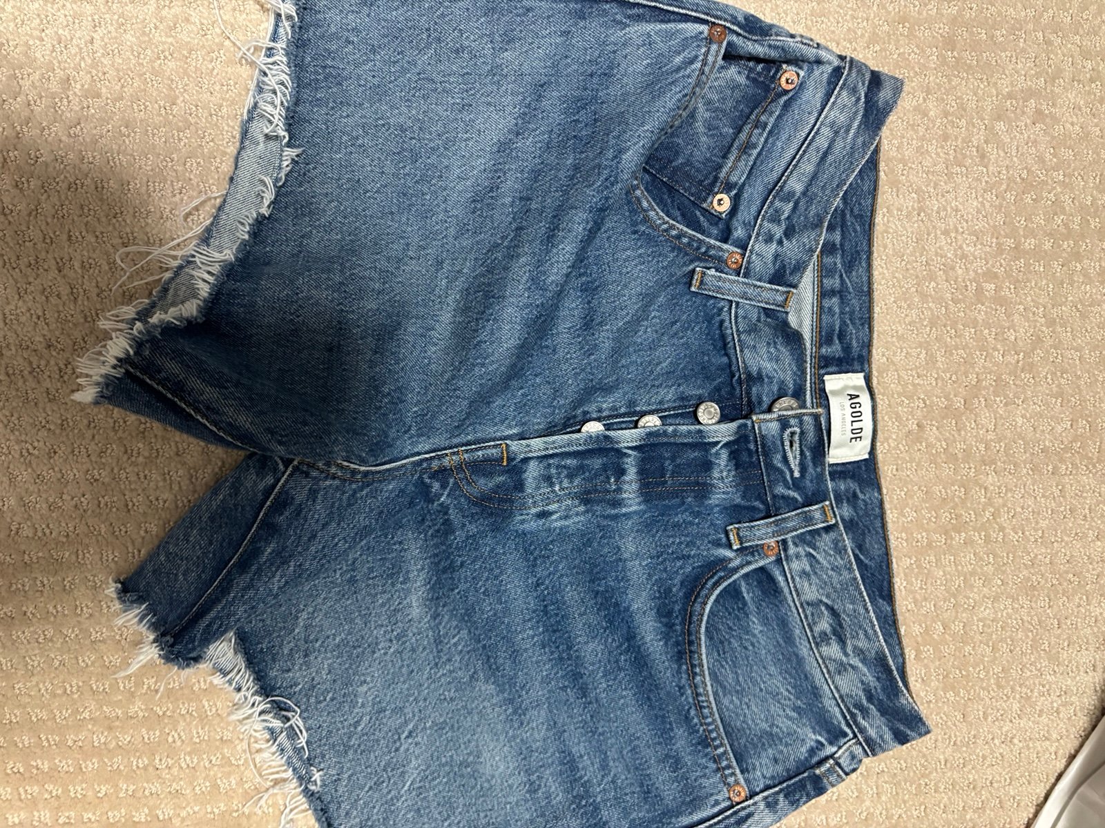 Agolde denim short size 28