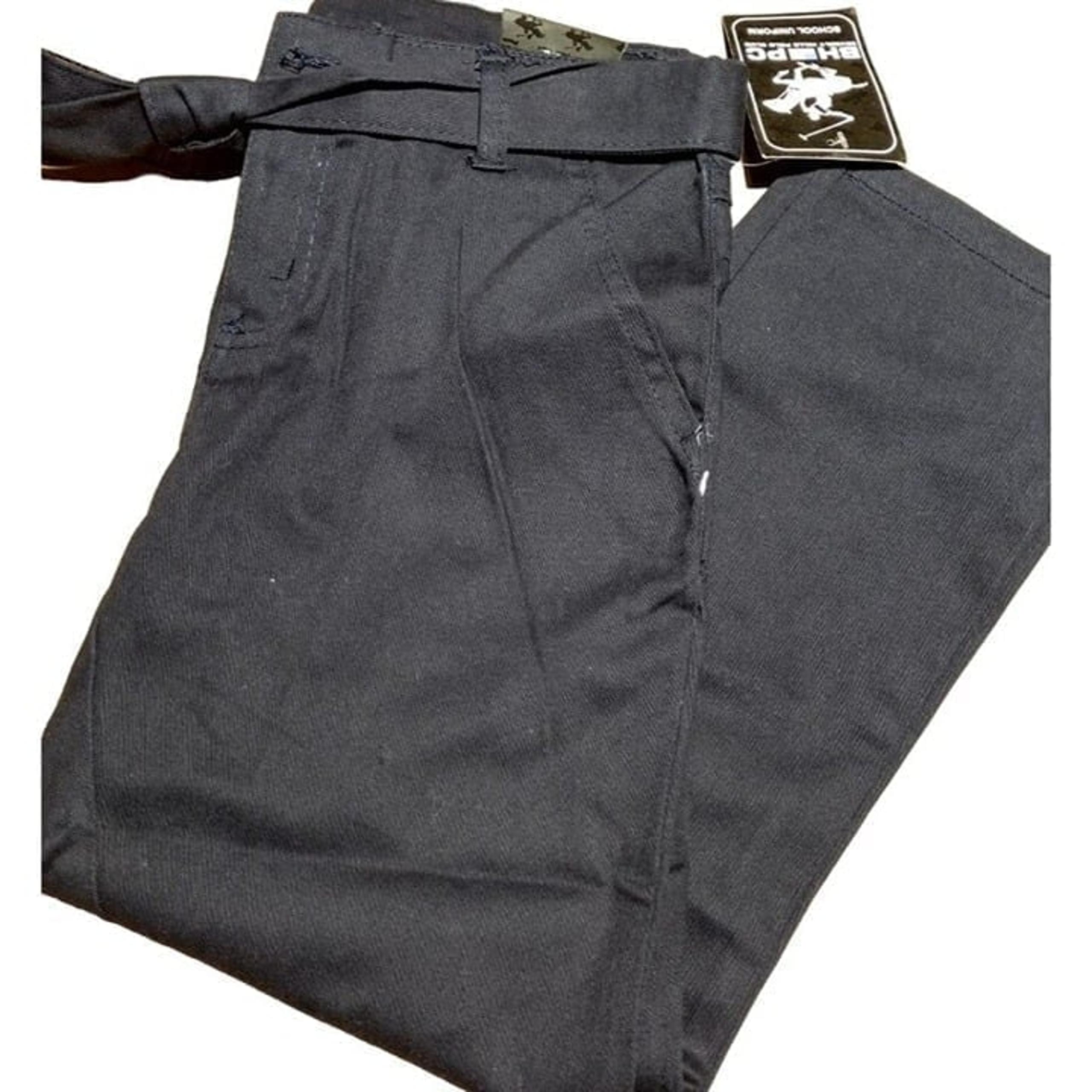 Beverly Hills Polo Club Girls' School Uniform Pants - Relaxed Fit Size 14 Navy