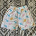 Eric Emanuel x Bape shorts white/yellow/blue/pink - size M