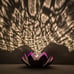 Huaxu Solar Lights Outdoor Garden Decor,Purple Lotus Solar Light,Waterproof LED