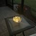 Huaxu Solar Lights Outdoor Garden Decor,Purple Lotus Solar Light,Waterproof LED