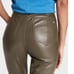RAG & BONE ARMY GREEN NINA FAUX LEATHER PANTS MEDIUM