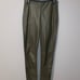 RAG & BONE ARMY GREEN NINA FAUX LEATHER PANTS MEDIUM