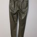 RAG & BONE ARMY GREEN NINA FAUX LEATHER PANTS MEDIUM
