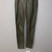 RAG & BONE ARMY GREEN NINA FAUX LEATHER PANTS MEDIUM