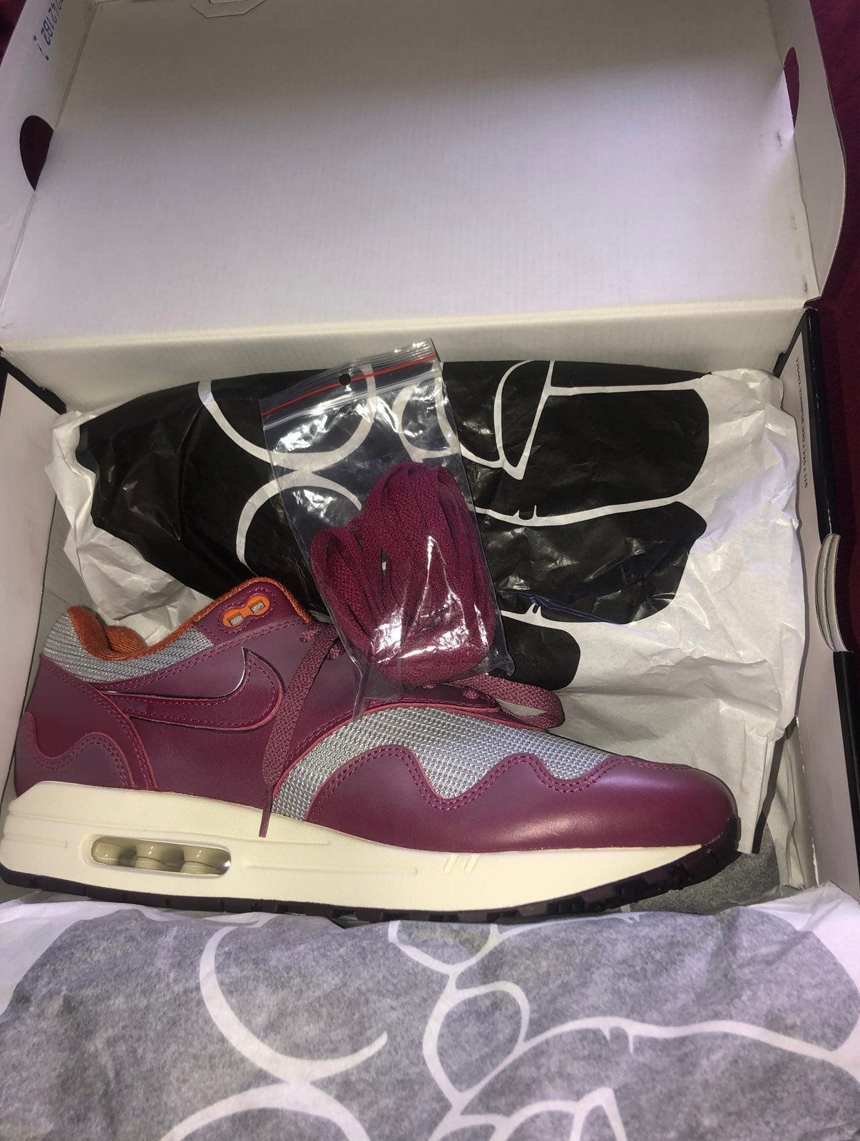 Nike Air Force 1 Shoes RUSH MAROON