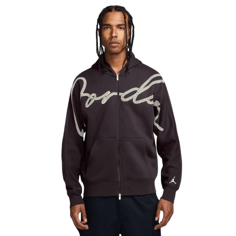 Air Jordan MVP Fleece Full Zip Fleece Hoodie Size M