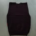 Knit vintage burgundy vest
