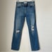 Kancan Jeans Mid Rise Straight Distressed Medium wash denim Size 7/27 KC9296M