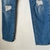 Kancan Jeans Mid Rise Straight Distressed Medium wash denim Size 7/27 KC9296M