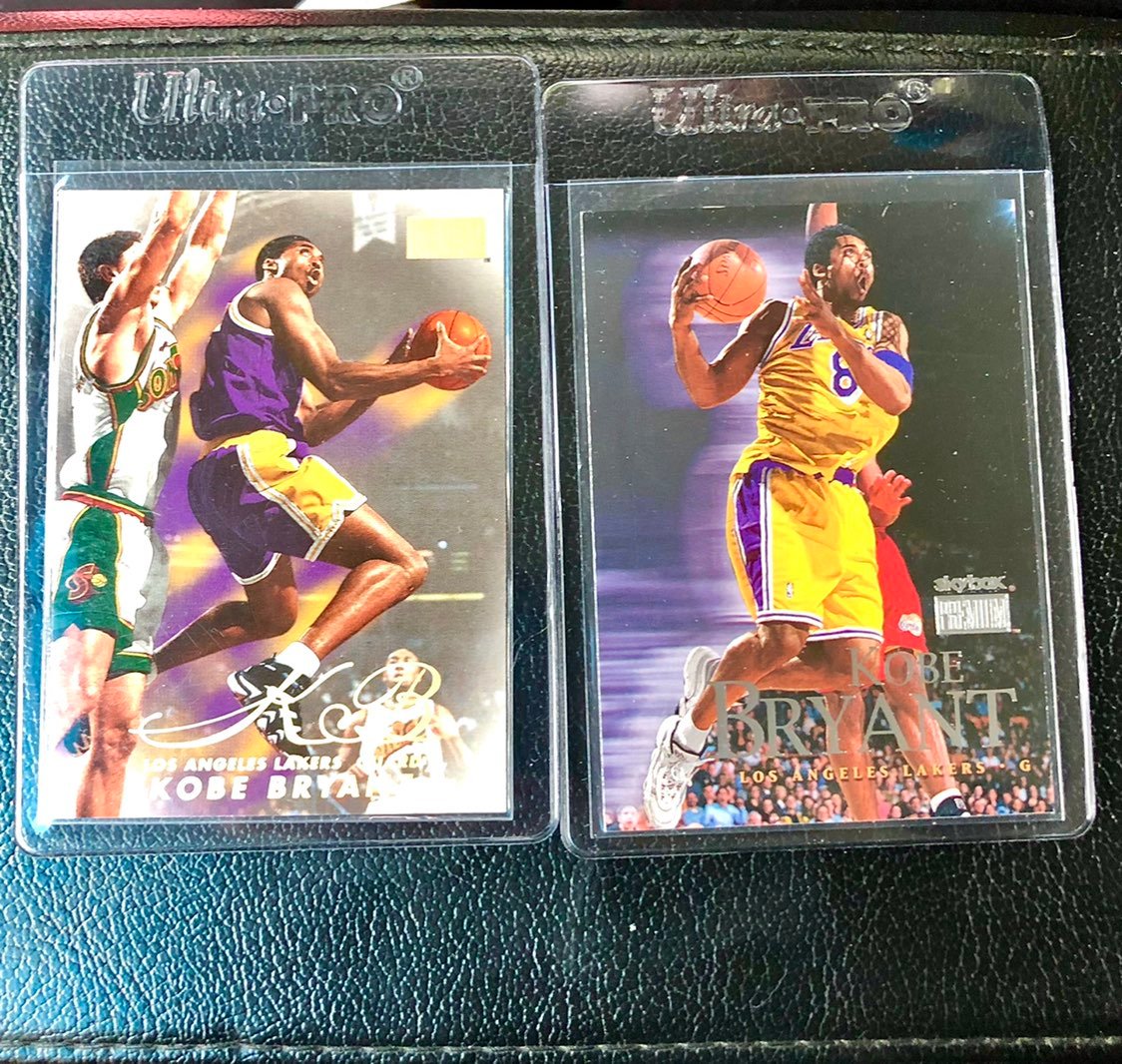 Kobe Bryant cards early Kobe skybox premiums