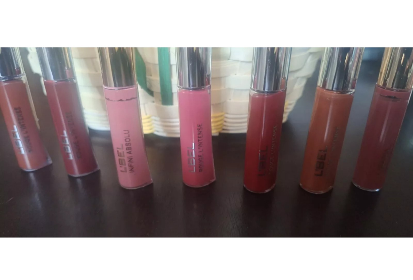 lbel intense 7 ROUGE L' INTENSE Mixed Colors. New. (Lot #2.)