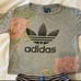 ADIDAS ORIGINALS 2 pc PASTEL ROSE SHIRT & SHORTS SET