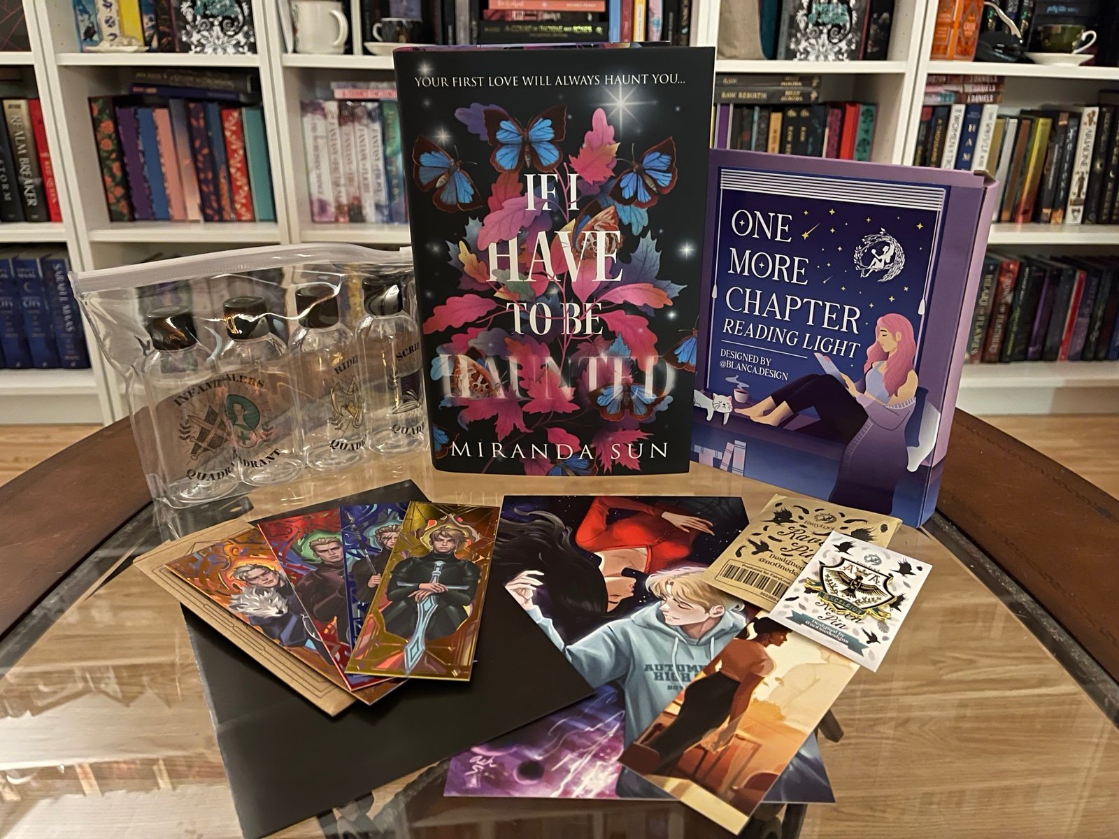 Fairyloot September Box If I Have to Be Haunted by Miranda Sun