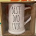 Rae Dunn BEST DAD EVER & BEER Beer Mugs