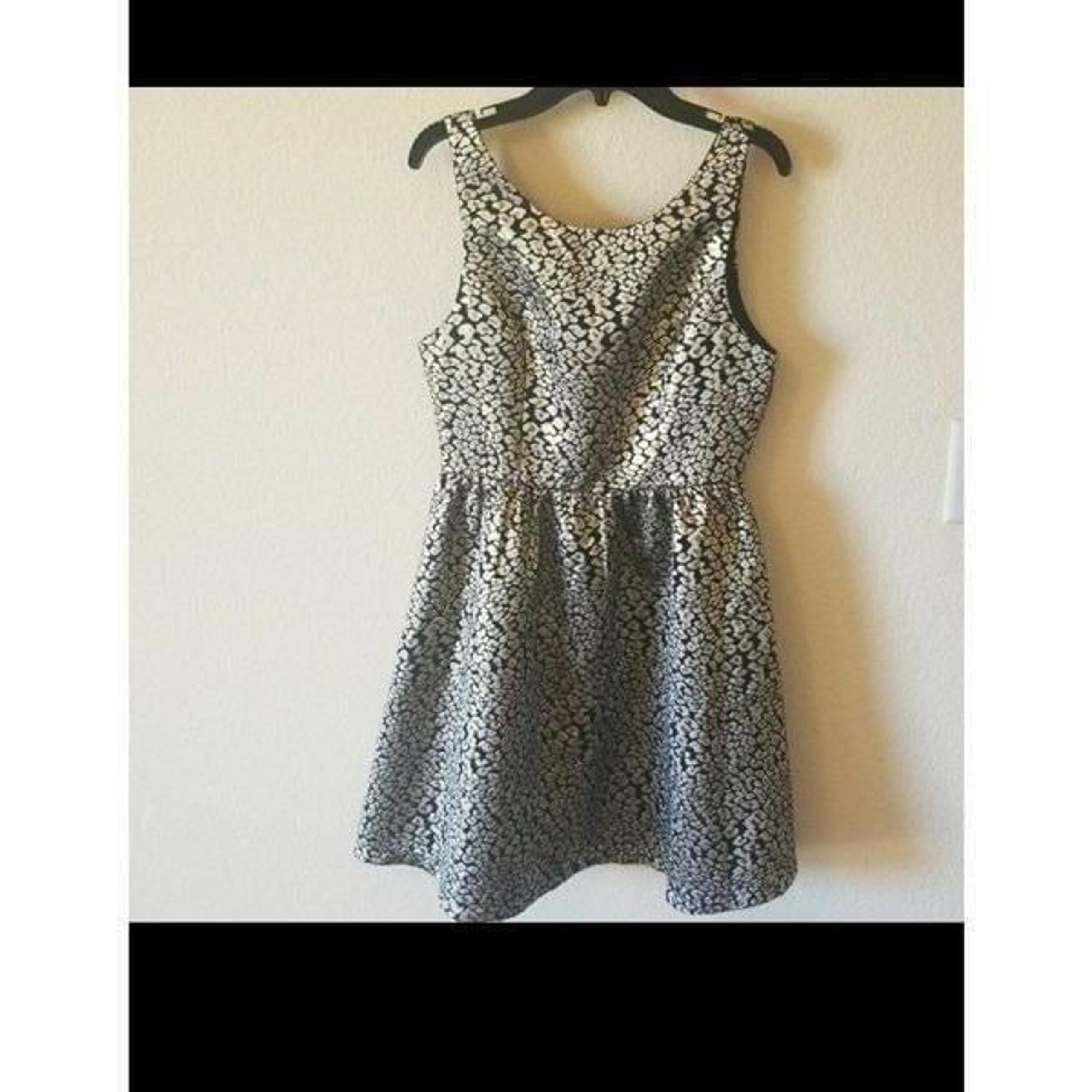 Esley Metallic Dress