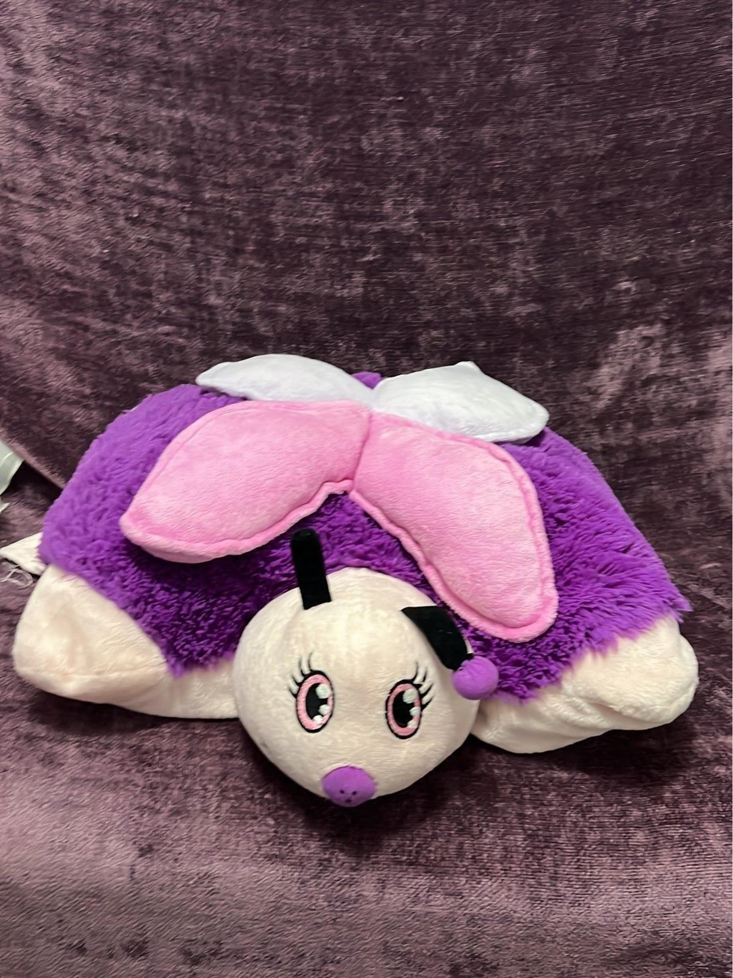 Pillow Pets Dream Purple Butterfly 18” Plush Toy Stuffed Animal