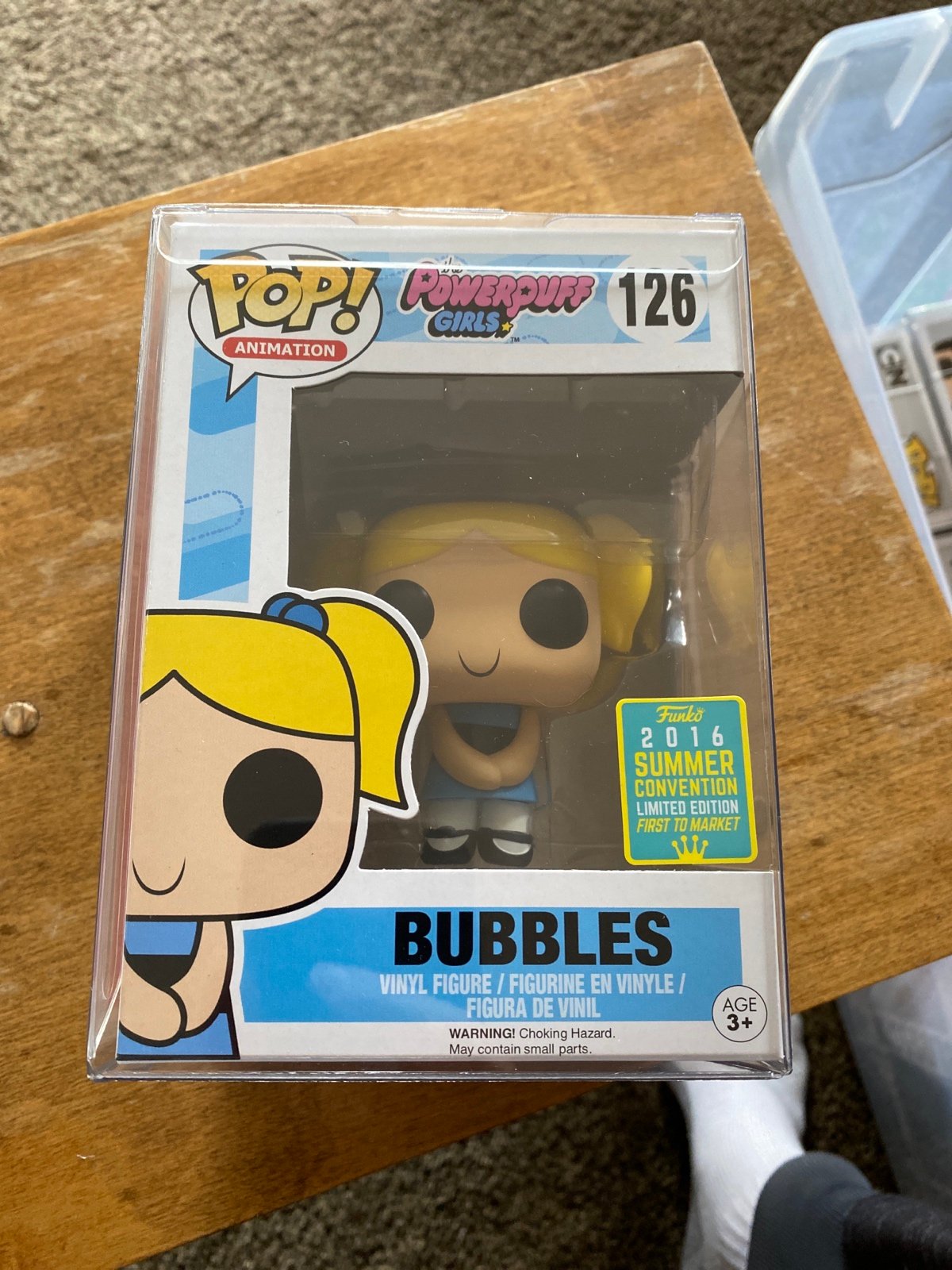 Funko Pop Powerpuff girls bubbles sdcc 2016 BUBBLES