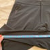 (6) Athleta Tribeca 7” Bermuda Shorts Black Small Athleisure Golf Resort