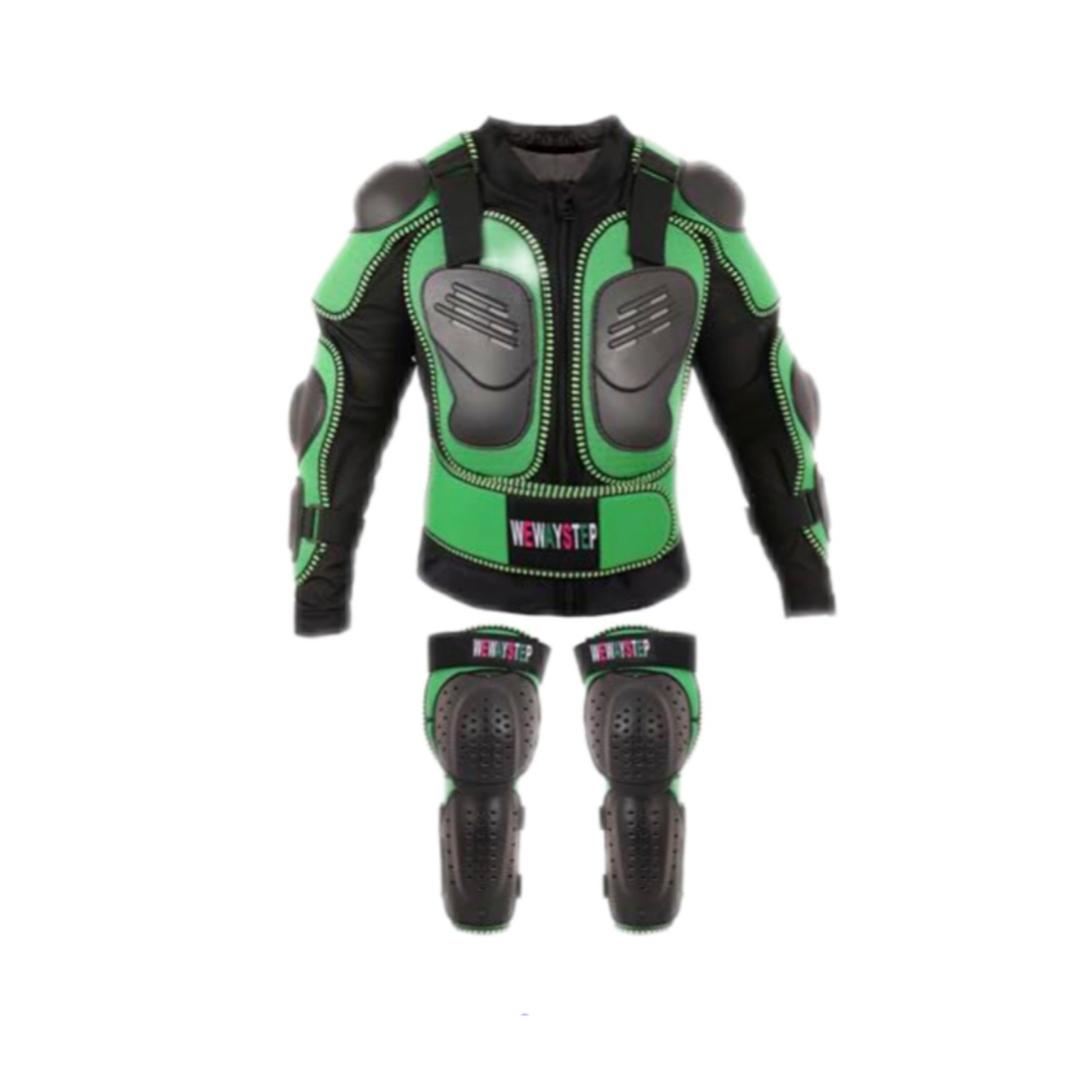 Kids Dirt Bike Armor Suit – Motocross Jacket with Spine Chest & Knee