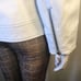 PAMELA McCOY FRONT RUFFLE LEATHER JACKET SIZE XSMALL