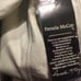 PAMELA McCOY FRONT RUFFLE LEATHER JACKET SIZE XSMALL