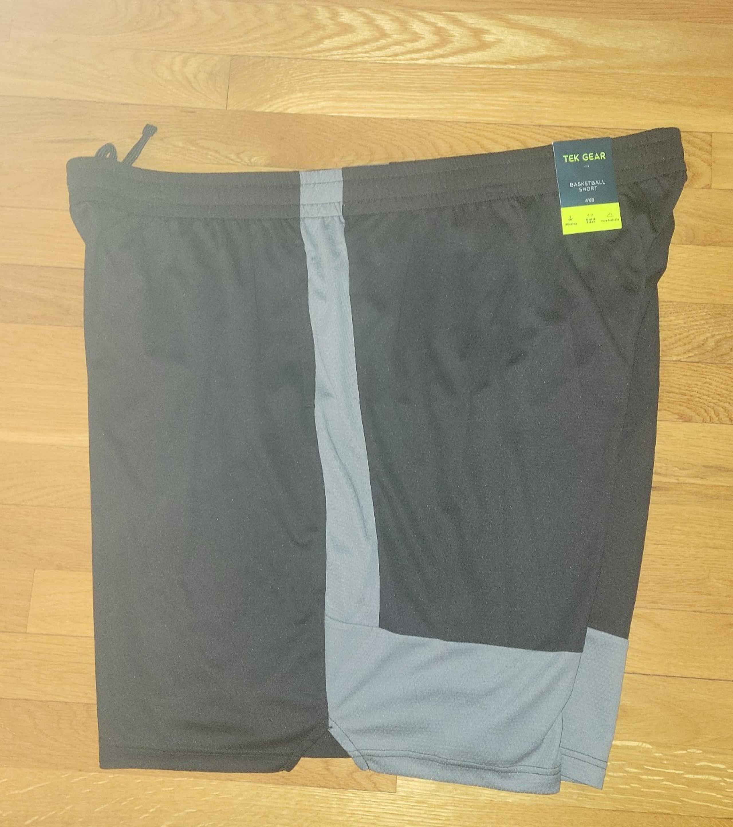 New Tek Gear Men's Black Basketball Shorts (sz 4xl)
