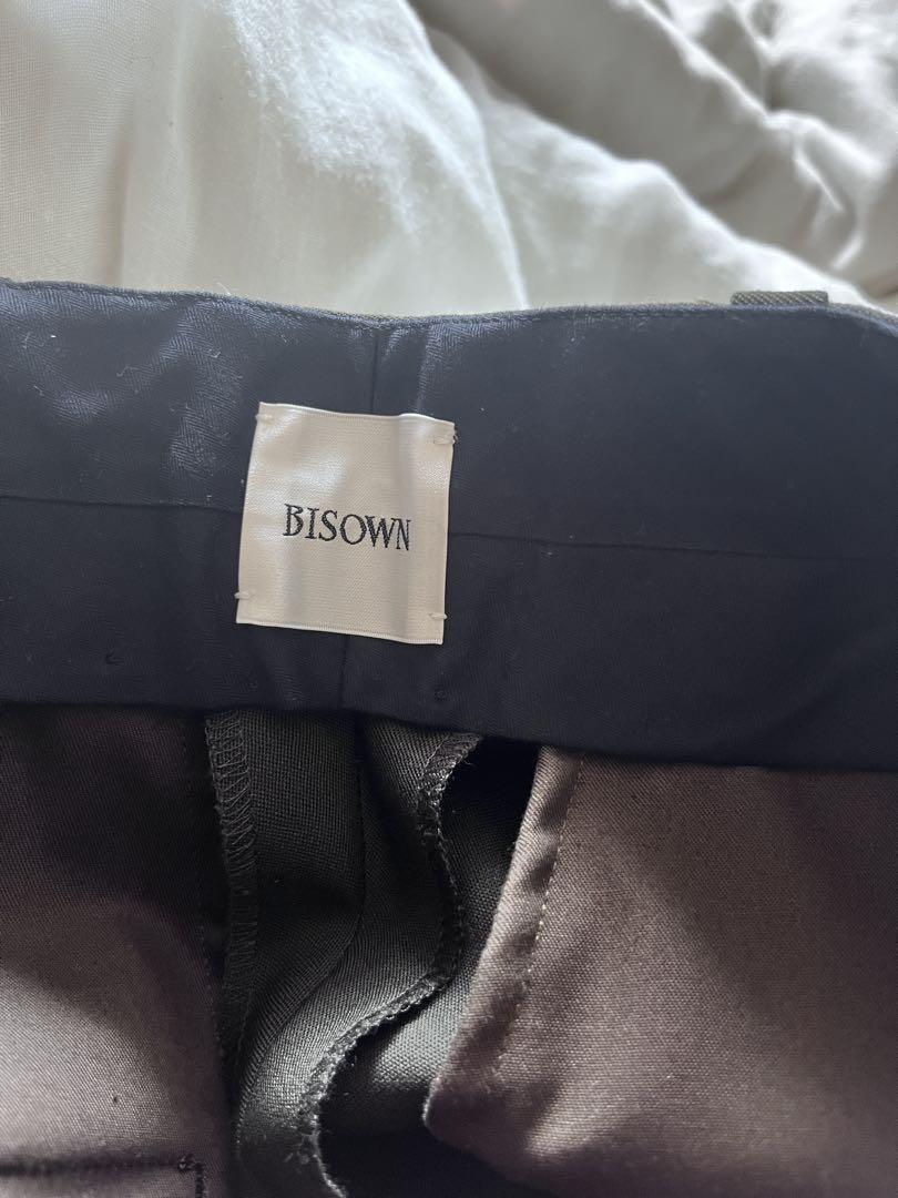 BISOWN TUXEDO CLOTHES BALLOON SLACKS - メルカリ